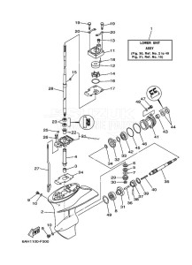 F20ELR-2010 drawing LOWER-CASING-x-DRIVE-1