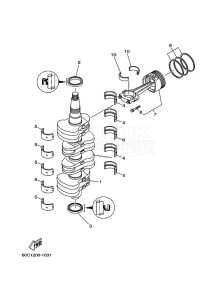 F100BETX drawing CRANKSHAFT--PISTON