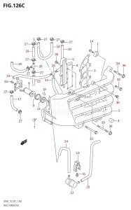 DF70 From 07001F-151001 (E01 E40)  2001 drawing INLET MANIFOLD (DF70T:(X,Y))