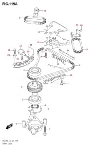 DF250 From 25005F-040001 (E40)  2020 drawing TIMING CHAIN