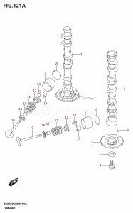 DF50A From 05003F-910001 (E03)  2019 drawing CAMSHAFT