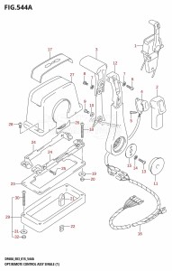 DF40A From 04003F-510001 (E03)  2015 drawing OPT:REMOTE CONTROL ASSY SINGLE (1)