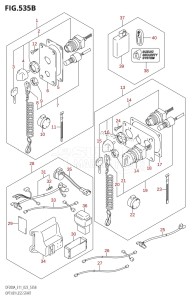 DF200A From 20003F-240001 (E11 E40)  2022 drawing OPT:KEY LESS START (022:(E03,E11))