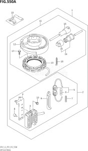 00502F-210001 (2012) 5hp P01-Gen. Export 1 (DF5) DF5 drawing OPT:ELECTRICAL