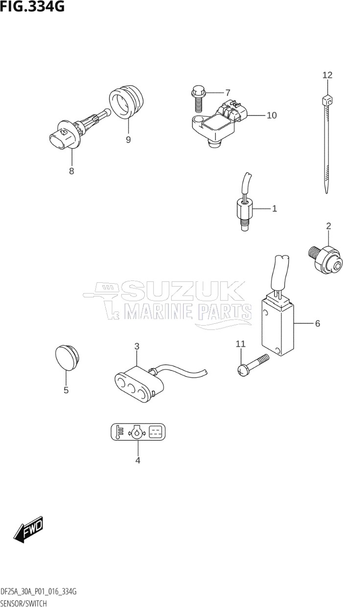 SENSOR / SWITCH (DF30AT:P01)