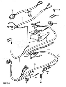 DT20 From 02003-401001 till 402141 ()  1984 drawing ELECTRICAL