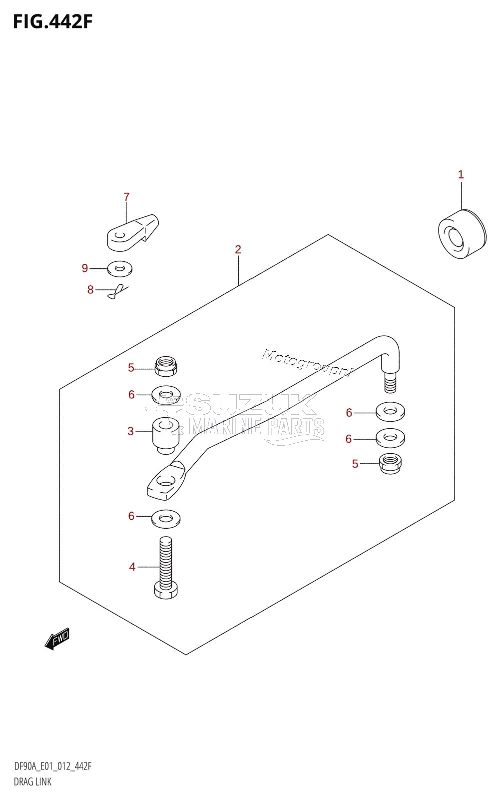 DRAG LINK (DF80A:E40)