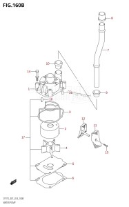 DF175Z From 17502Z-410001 (E01 E40)  2014 drawing WATER PUMP (DF150T:E40)