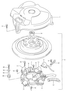 DT100 From 10001-461001 ()  1994 drawing MAGNETO (MODEL:89)