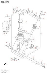 DF175TG From 17502F-410001 (E03)  2014 drawing TRIM CYLINDER