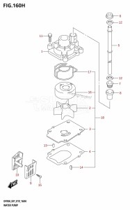 DF80A From 08002F-910001 (E01 E40)  2019 drawing WATER PUMP (DF100B:E40)