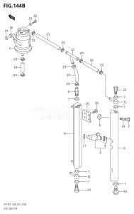 14001Z-510001 (2005) 140hp E01 E40-Gen. Export 1 - Costa Rica (DF140WZK5  DF140ZK5) DF140 drawing FUEL INJECTOR (DF140WT,DF140WZ)