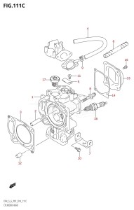 DF5 From 00502F-410001 (P01)  2014 drawing CYLINDER HEAD (DF6:P01)