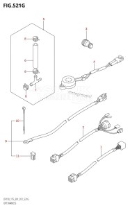 DF150 From 15002F-210001 (E01 E40)  2012 drawing OPT:HARNESS (DF175Z:E01)