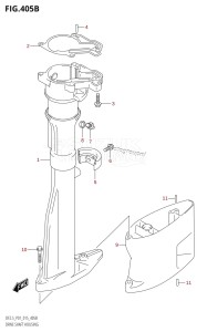 DF2.5 From 00252F-510001 (P01)  2015 drawing DRIVE SHAFT HOUSING (L-TRANSOM)