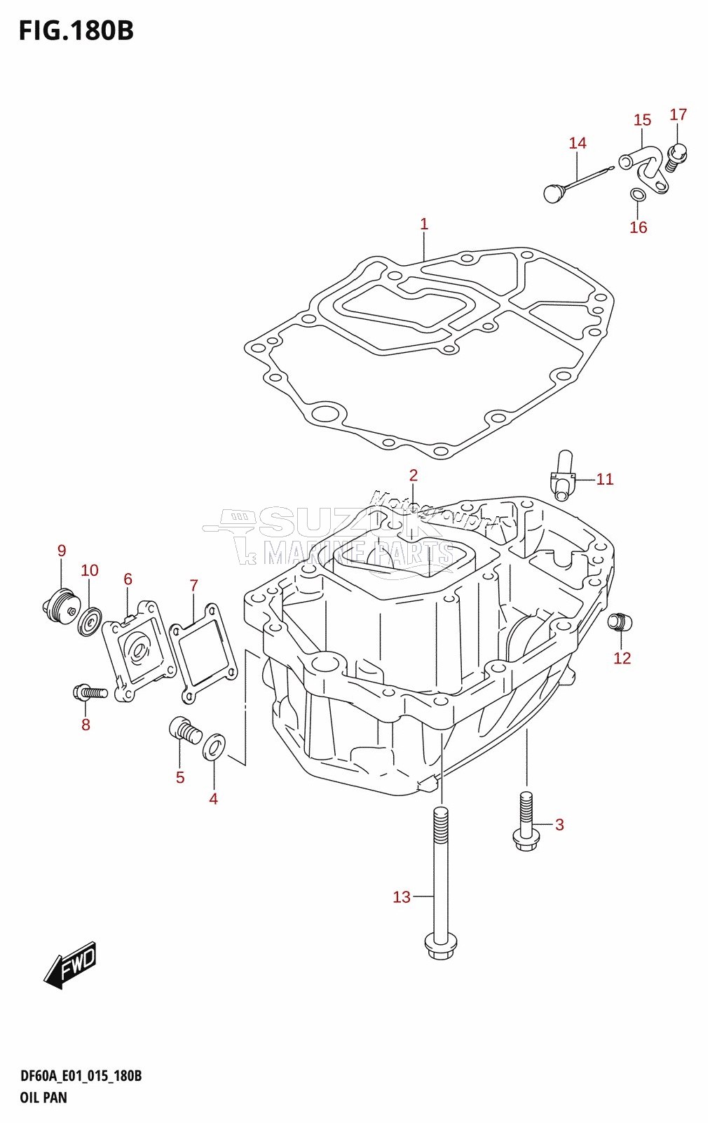 OIL PAN (DF40AQH:E01)