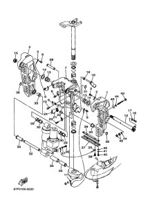 F100AETL drawing FRONT-FAIRING-BRACKET