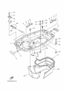 E75B drawing BOTTOM-COWLING