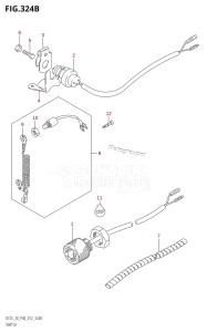 DT30 From 03005-210001 ()  2012 drawing SWITCH (DT30:P40)