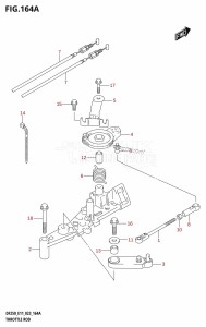 DF250ST From 25004F-140001 (E03)  2021 drawing THROTTLE ROD