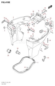 DF140AZ From 14003Z-610001 (E03)  2016 drawing SIDE COVER (DF115AZ:E40)