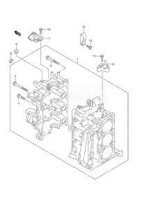 DF 30 drawing Cylinder Block