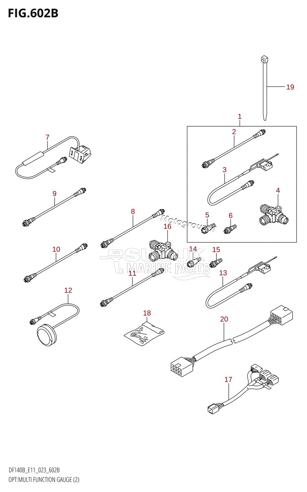 OPT:MULTI FUNCTION GAUGE (2) (023)