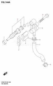 DF20A From 02002F-040001 (P01 P40)  2020 drawing FUEL INJECTOR