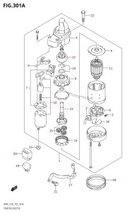 DF9.9A From 00994F-040001 (E01)  2020 drawing STARTING MOTOR