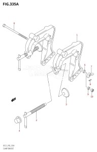 DF2.5 From 00252F-010001 (P01)  2010 drawing CLAMP BRACKET