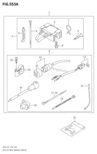 DF9.9A From 00994F-140001 (P01)  2021 drawing OPT:ELECTRICAL (MANUAL STARTER)