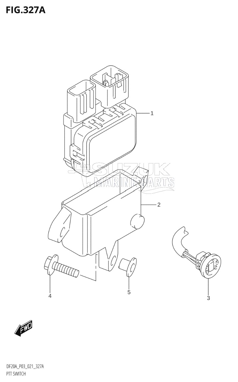 PTT SWITCH (DF9.9BT,DF20AT)