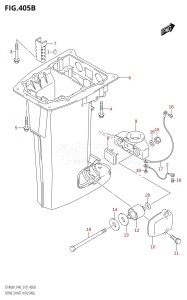 DT40 From 04005K-910001 ()  2019 drawing DRIVE SHAFT HOUSING (DT40WR:P40)