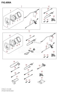 DF140AZ From 14003Z-610001 (E03)  2016 drawing OPT:MULTI FUNCTION GAUGE