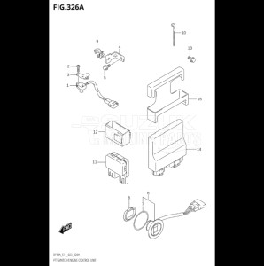 08002F-240001 (2022) 80hp E01 E40-Gen. Export 1 - Costa Rica (DF80AT  DF80AT) DF80A drawing PTT SWITCH / ENGINE CONTROL UNIT (SEE NOTE)