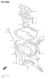 DF250T From 25004F-510001 (E03)  2015 drawing OIL PAN (DF250ST:E03)