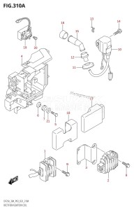 DF25A From 02504F-240001 (P03)  2022 drawing RECTIFIER /​ IGNITION COIL (DF25A)