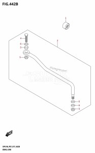 DF8A From 00801F-710001 (P01)  2017 drawing DRAG LINK (DF9.9AR:P01)