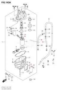 DF140BT From 14005F-240001 (E11 E40)  2022 drawing FUEL VAPOR SEPARATOR (E11)