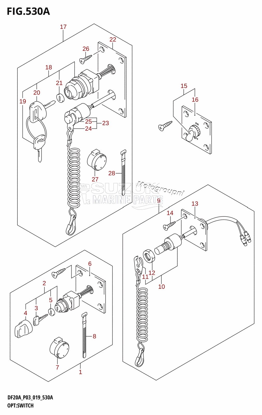 OPT:SWITCH (DF9.9BT,DF20AT)