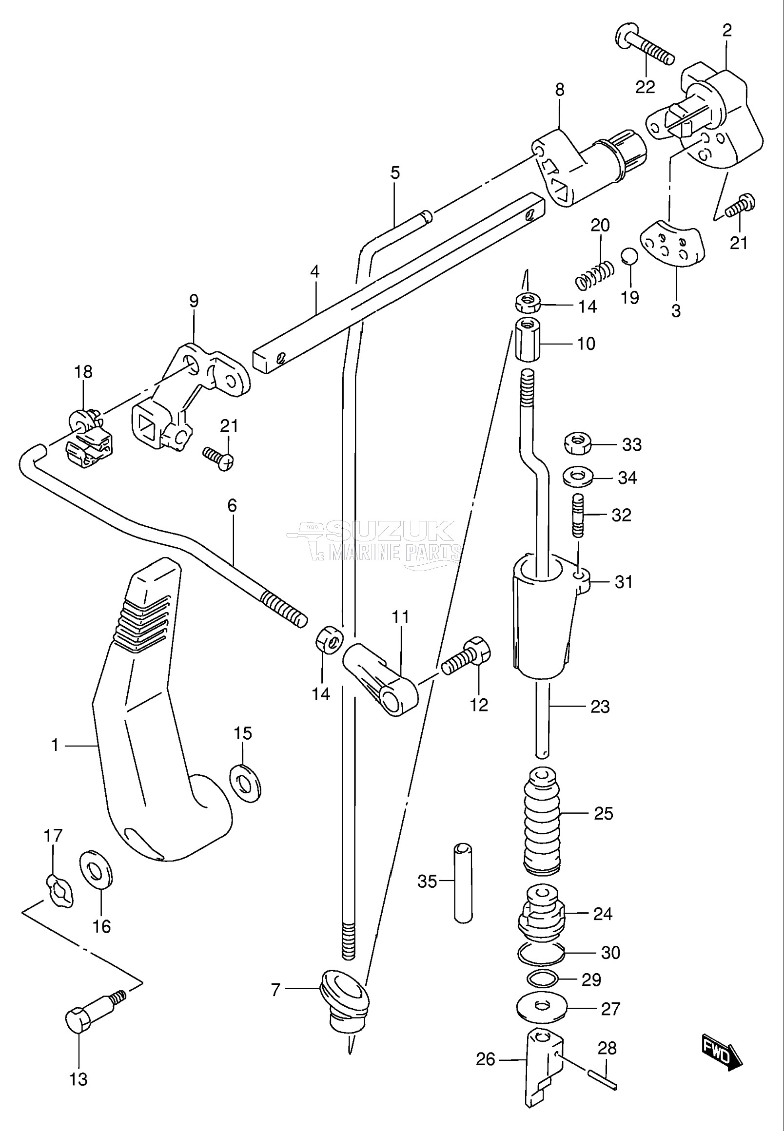 CLUTCH (DF9.9 652501~ / DF15 652501~)