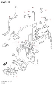 02504F-710001 (2017) 25hp P01-Gen. Export 1 (DF25A  DF25AR  DF25AT  DF25ATH) DF25A drawing HARNESS (DF30AR:P01)