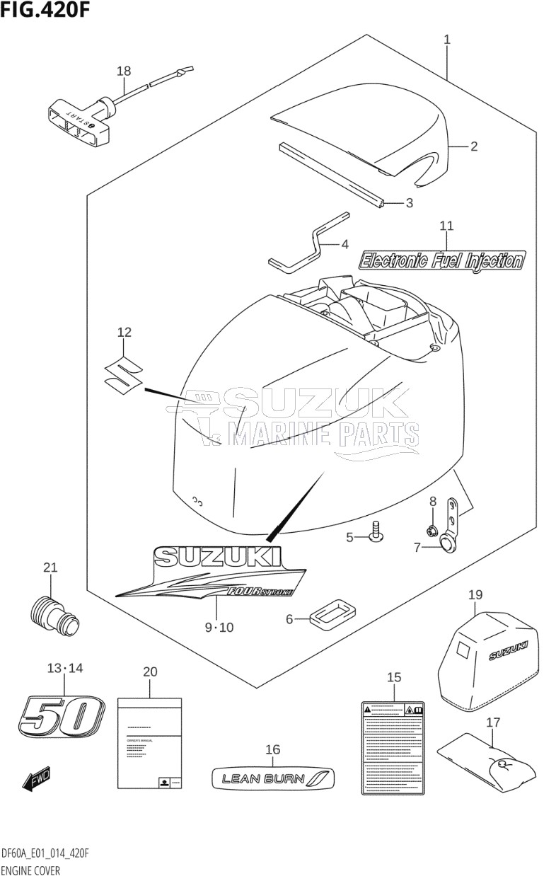 ENGINE COVER (DF50ATH:E01)