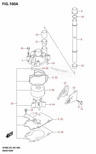 DF250A From 25003P-040001 (E01)  2020 drawing WATER PUMP (E01)