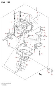 DT25 From 02503K-410001 (P36-)  2014 drawing CARBURETOR (DT25K:P36)