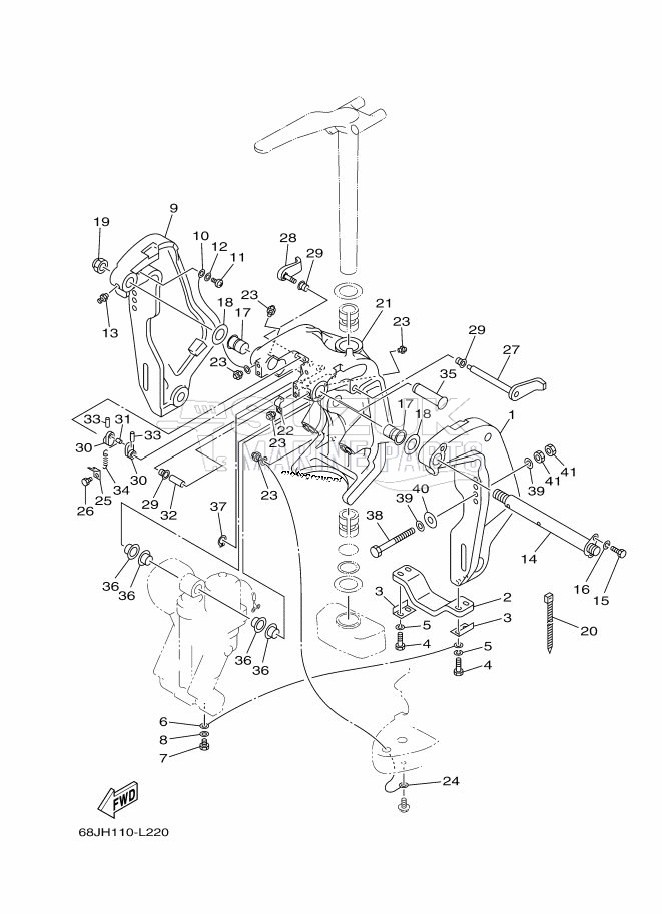 FRONT-FAIRING-BRACKET