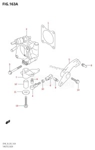 DF40 From 04001F-421001 (E03)  2004 drawing THROTTLE BODY