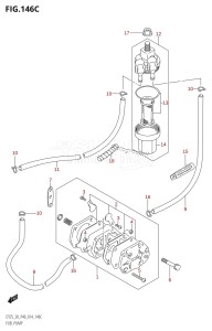 DT30 From 03005-410001 ()  2014 drawing FUEL PUMP (DT30R:P40)