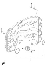 DF 70A drawing Intake Manifold