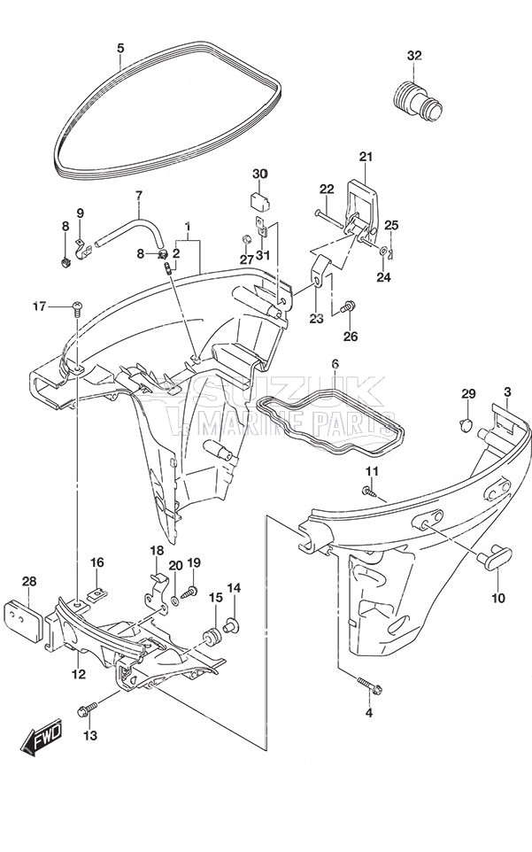 Side Cover - w/Remote Control